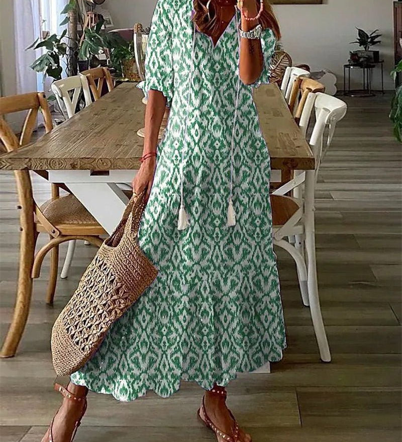 LUNA | MIDDEN BOHO STIJL JURK ZONDER MOEITE