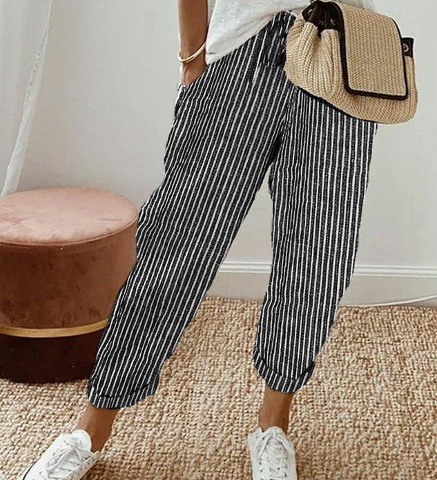 Elegante Comfortabele Vloeiende Broek