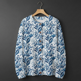 Corinne | Bloemen Patroon Print Knoop Vest