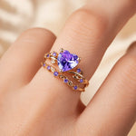 Stralende Gouden Hart Ring