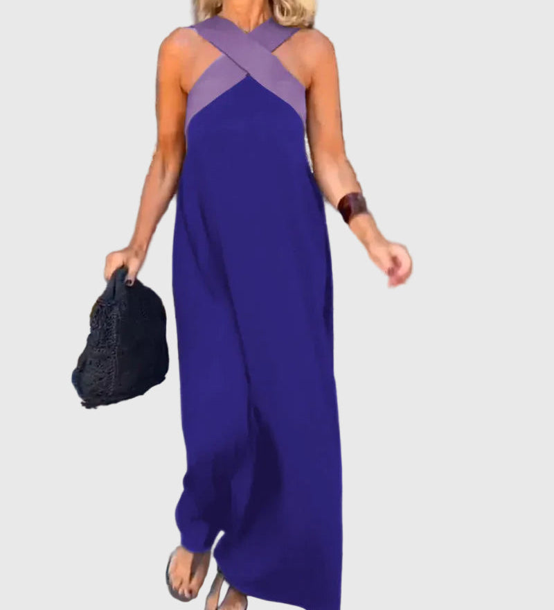 Elena | Maxi Jurk Vloeiend en Elegant