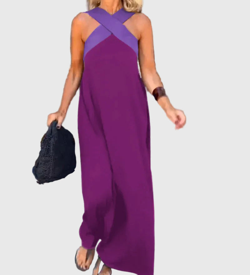 Elena | Maxi Jurk Vloeiend en Elegant