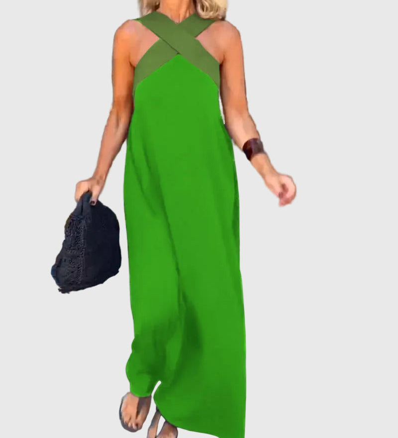 Elena | Maxi Jurk Vloeiend en Elegant