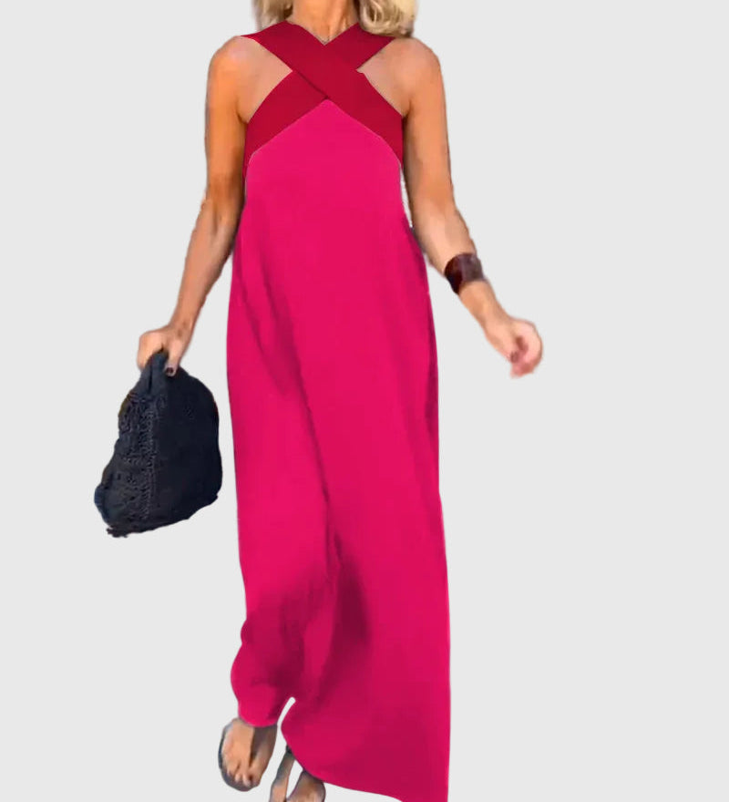 Elena | Elegante Maxi Vloeiende Jurk