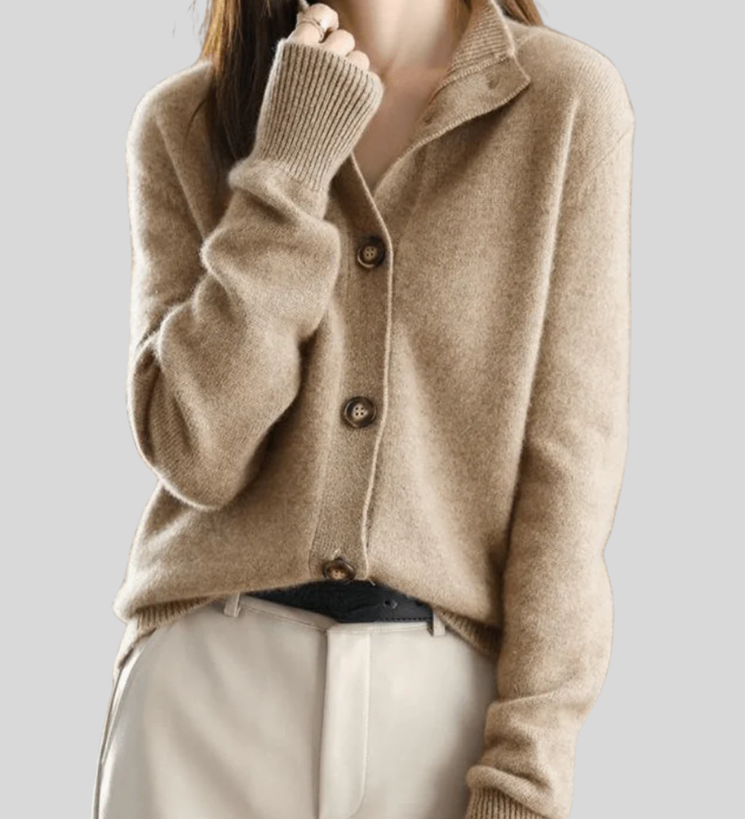 Claire | Retro Stijl Kasjmier Cardigan
