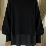 Eline | Trui met Gelaagde Look