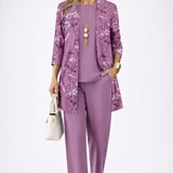 Adelheid | Elegantes dreiteiliges Damenset