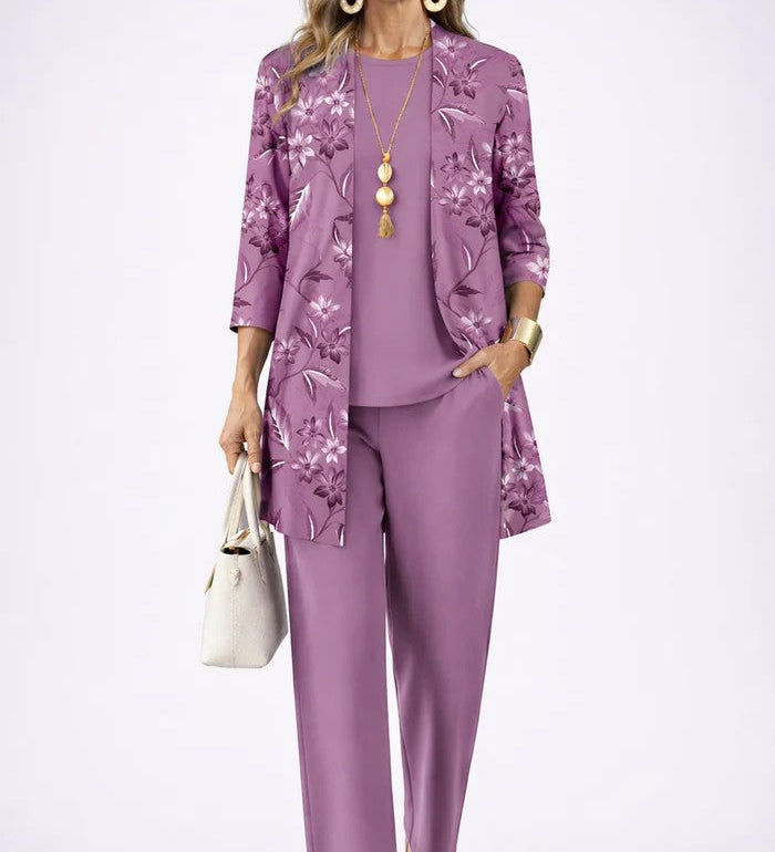 Adelheid | Elegantes dreiteiliges Damenset