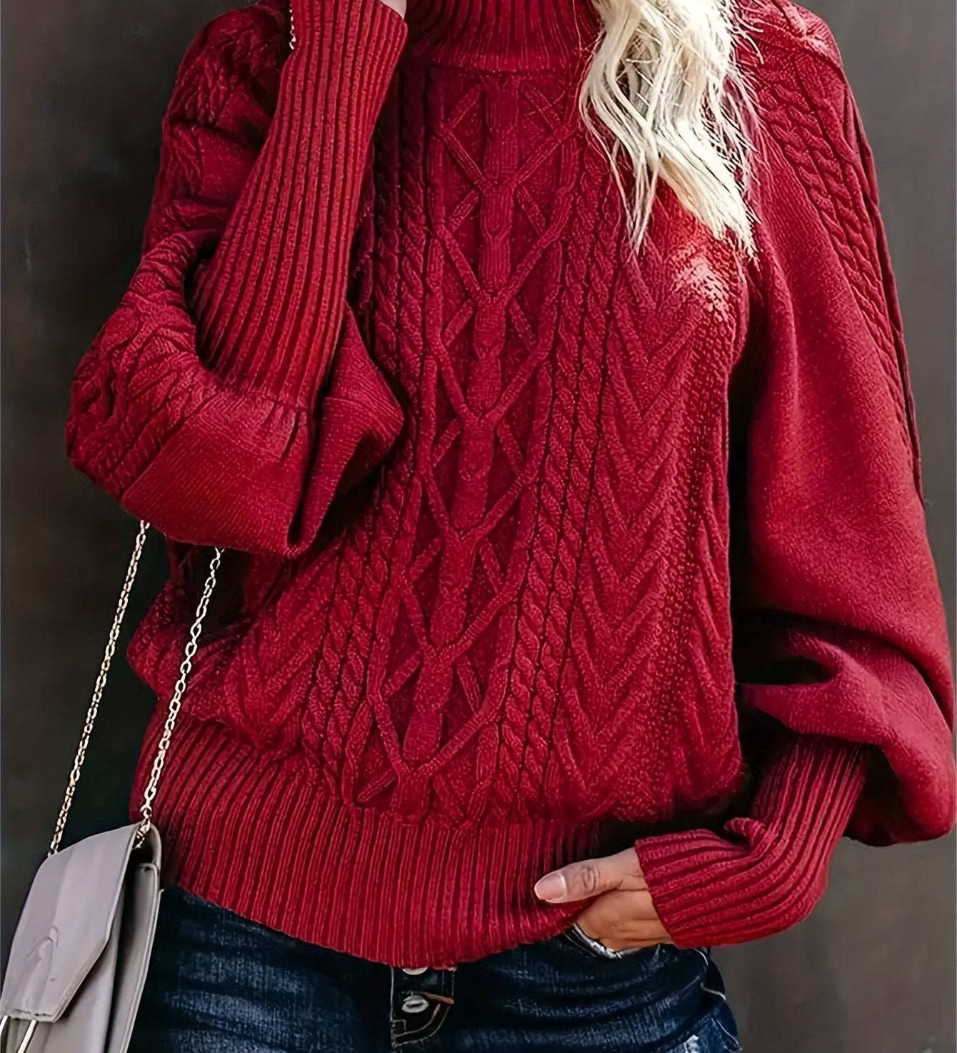 Lory | Lange Casual Trui met Lange Mouwen