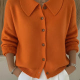 Iris | Vest met Kraag en Knopen