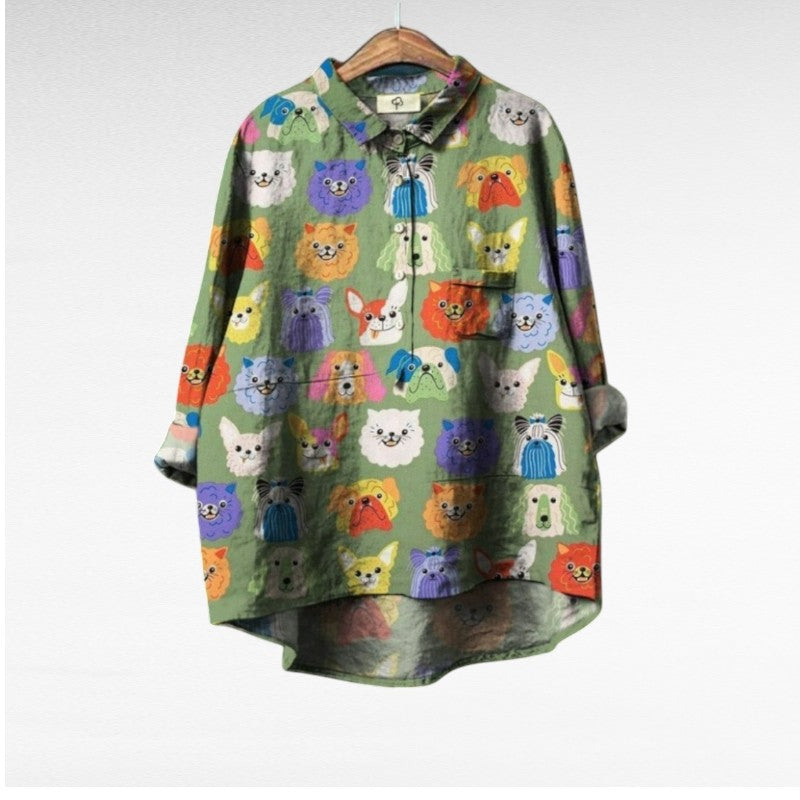 Amélie | Elegante Zom blouse