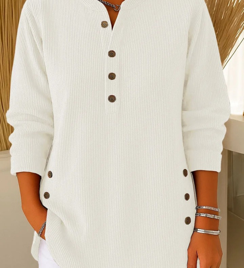 Sophie | Tuniek met Knoopsluiting