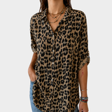 Odette | Safari Chic Relaxed Blouse