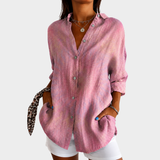 Raymonde | Blush Fluister Alledaagse Blouse