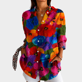 Marguerite | Levendige Tuin Bloei Blouse