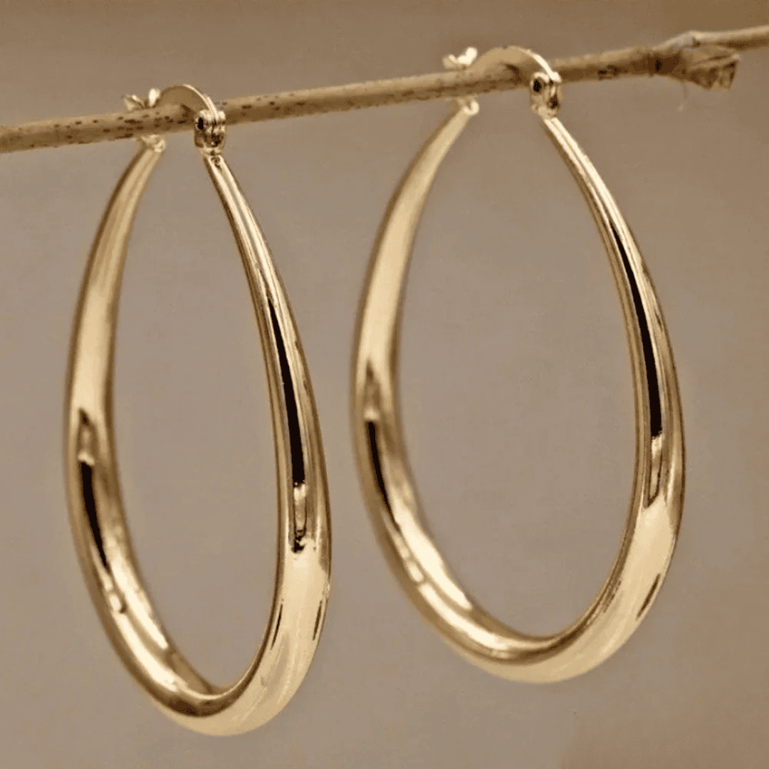 Elegante Gouden Oorbellen