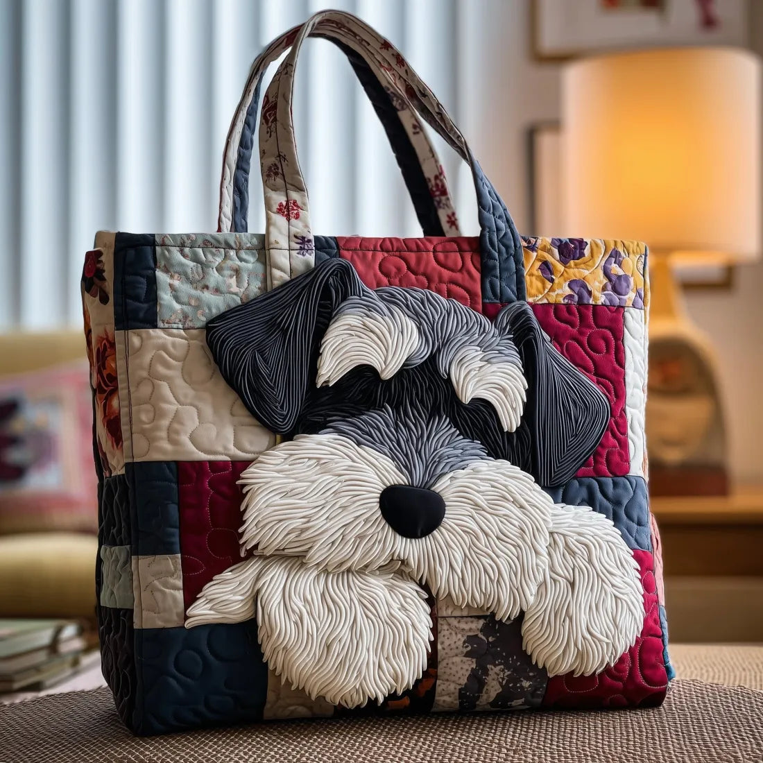 Handgemaakte Tas – Schnauzer