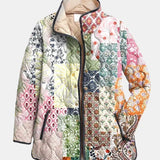 Suri | Casual Floral Print Lined Jacket