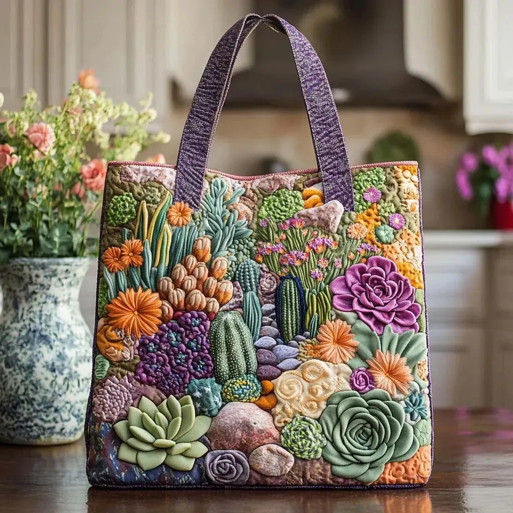 Handgemaakte Tas – Vetplantentuin