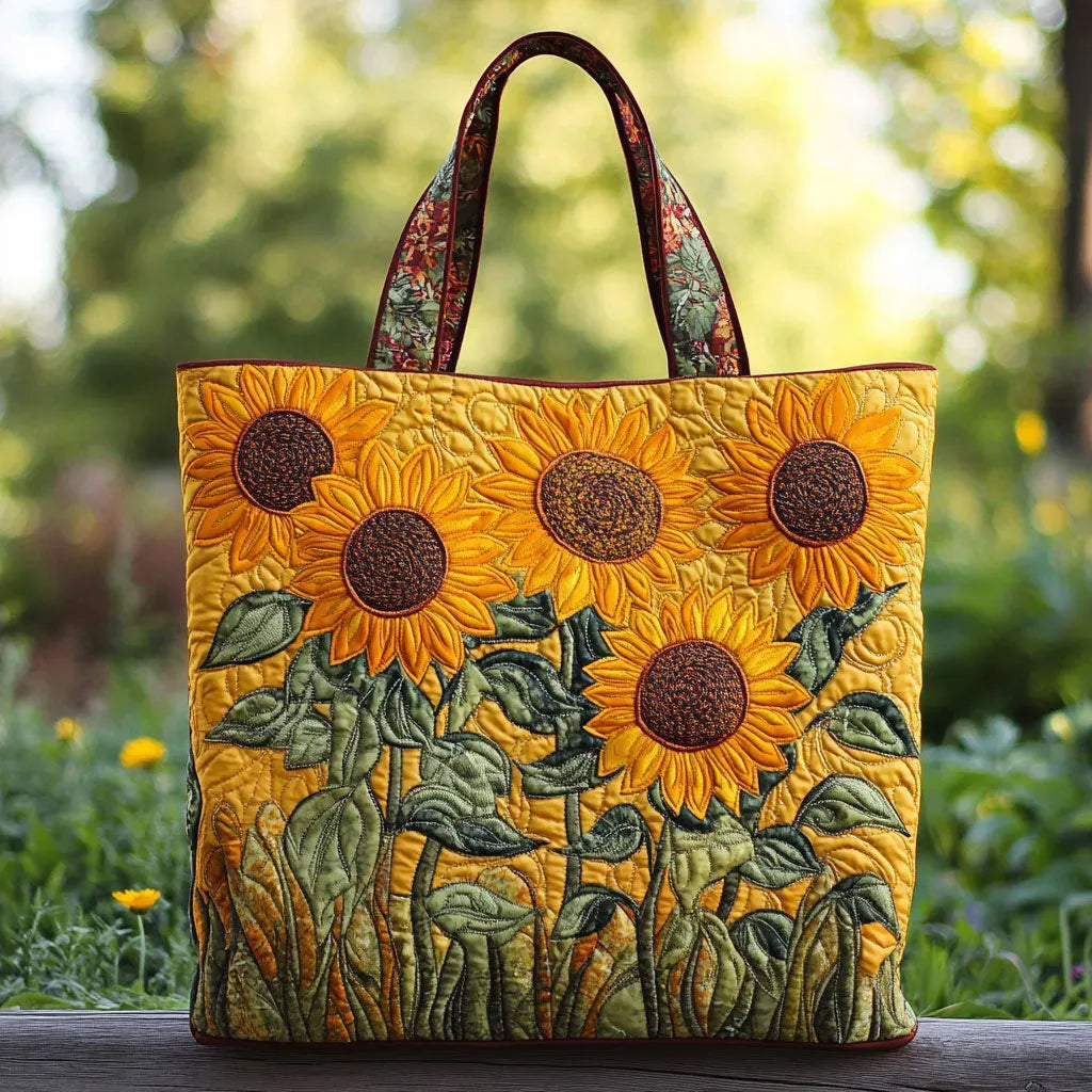 Handgemaakte Tas – Zonnebloemen