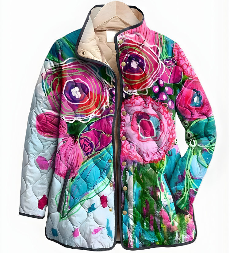 Carter™ | Vintage Charmante Floral Quilted Jacket