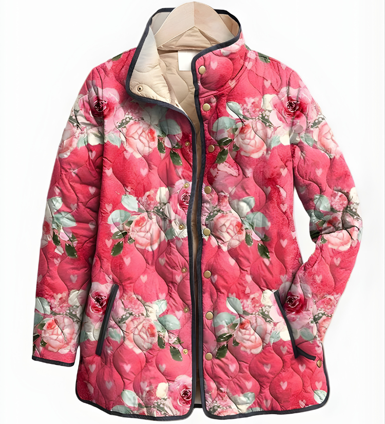Carter™ | Vintage Charmante Floral Quilted Jacket