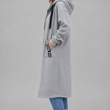 Sophie Oversized Damesmantel met Capuchon