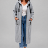 Sophie Oversized Damesmantel met Capuchon