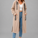 Sophie Oversized Damesmantel met Capuchon
