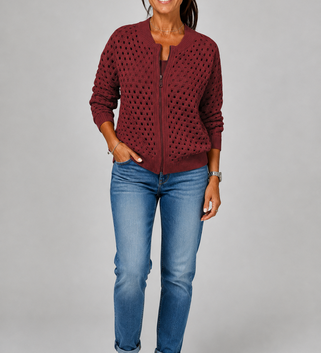 Sofia Elegant Gehaakt Vest