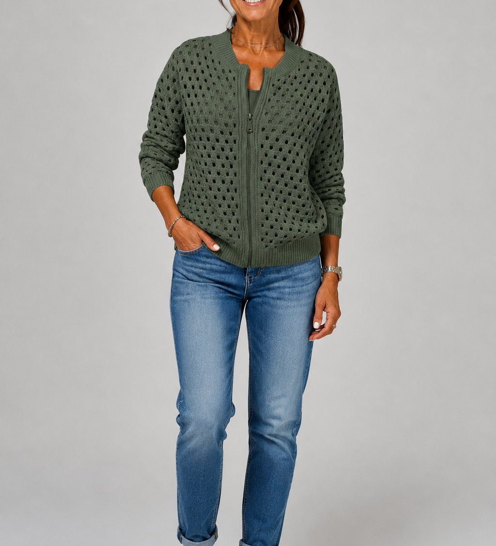 Sofia Elegant Gehaakt Vest