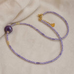 Amethist Kralen Choker