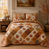 Herfst Oogstfeest Gequilte Bedsprei Set