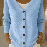 Karin | Gewatteerd vest met knoopsluiting