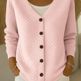 Karin | Gewatteerd vest met knoopsluiting