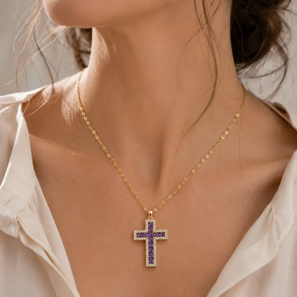 Elegante Ketting met Kruisje