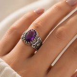 Elegante Ovale Zirkonia Ring