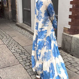 Ophelia - Lange Vloeiende Jurk