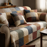 Boho Patchwork Gequilte Bankhoes – Noor