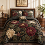 Erfgoed Country Floral Quilted Bedding Set QV105