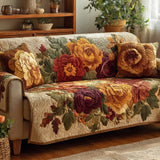 Oogstbloemen Gequilte Bankhoes – Lieke