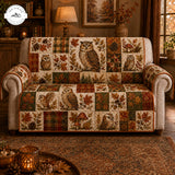 Herfstuil Patchwork Gequilte Bankhoes – Anke