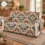 Geometrisch Patroon Gequilte Bankhoes – Nathalie