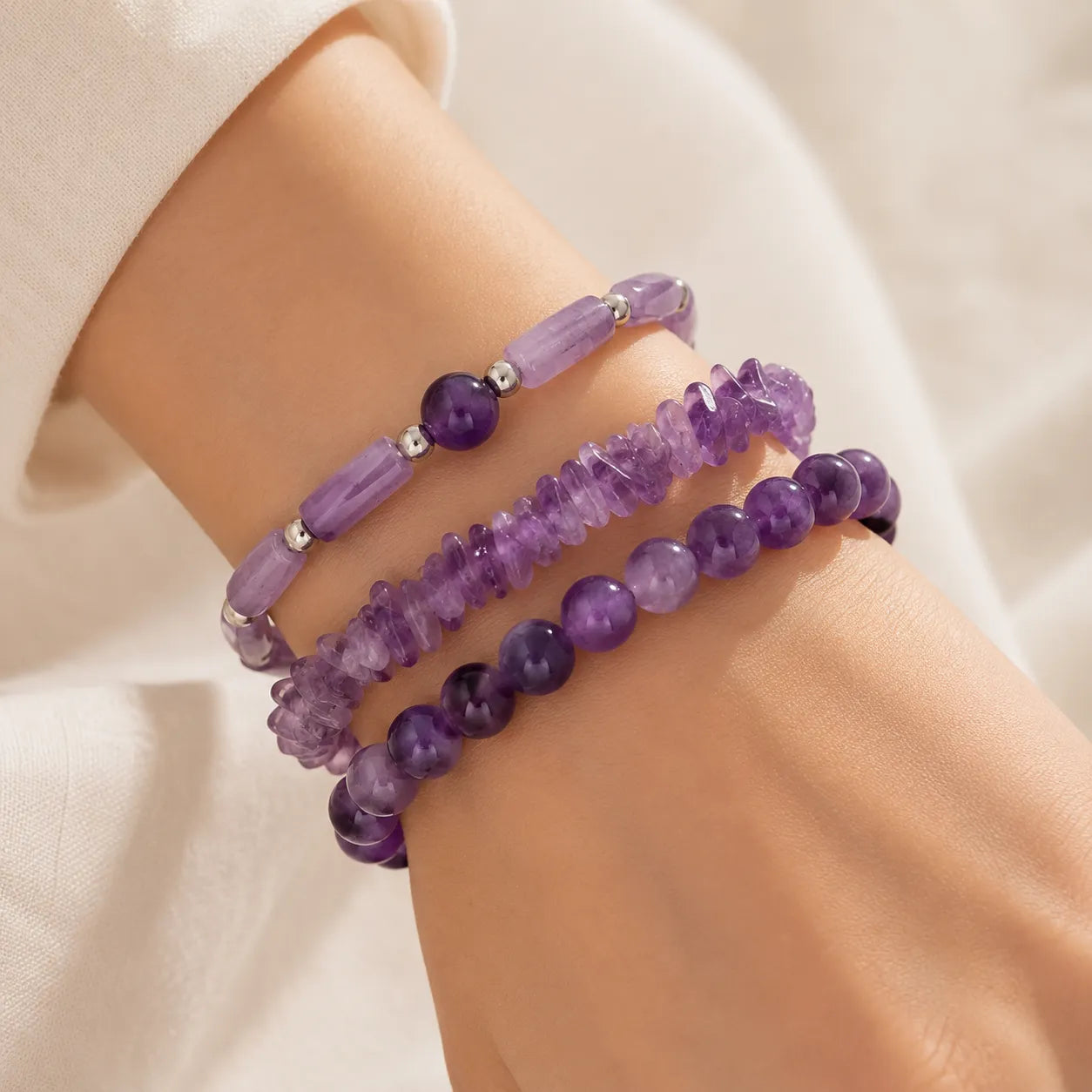 Vintage Kralenarmbanden Set