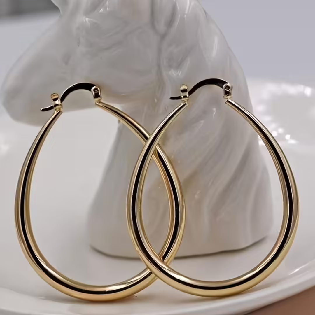 Klassieke Vintage Gouden Oorbellen
