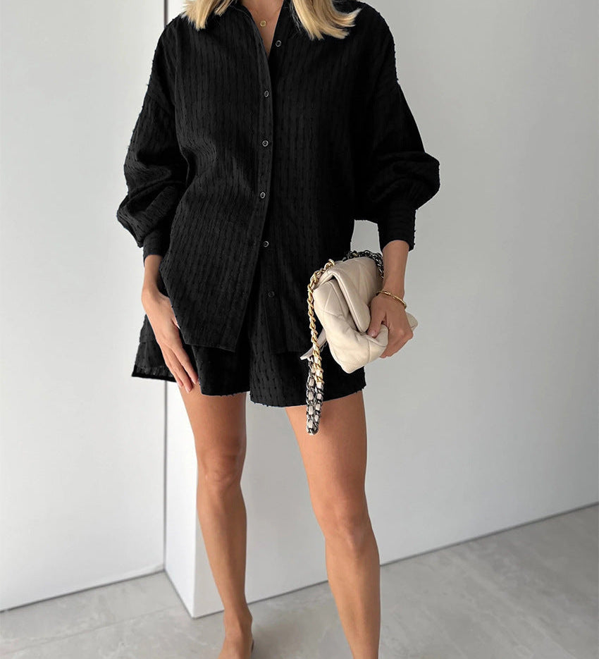 Elizabeth - Set van Blouse en Lichte Shorts