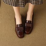Contessa | Loafers met knoop en blokhak