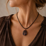 Amethist Levensboom Hanger Ketting