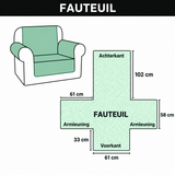 Maattabel fauteuil