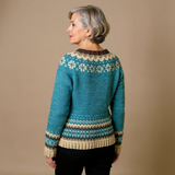 Noor | Nordic Gebreid Vest met Knopen
